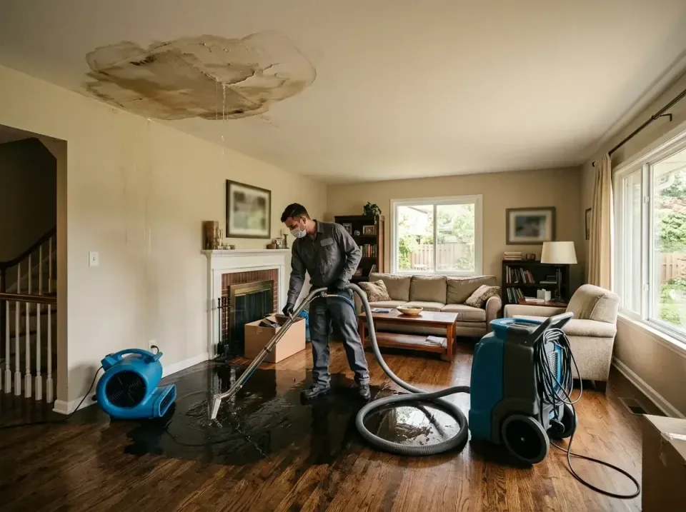 attic-pipe-burst-ceiling-drip-008 — frequently asked questions, Water Damage Restoration & Carpet Care in Snellville, GA